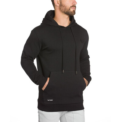 

Muscle Dr Men Winter New Outdoor Sports Fitness Fashion Hooded Hooded sweater Slim Leisure