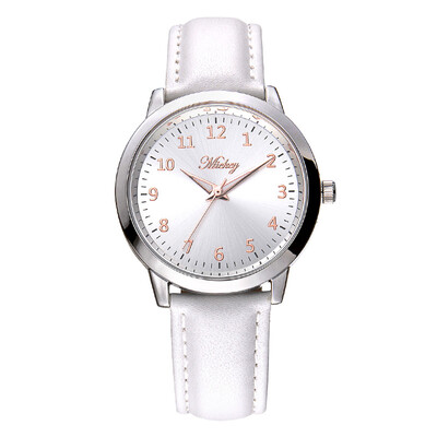 

Disney Disney children's watch simple leisure series belt models quartz female student watch large pink MK018-7