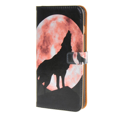 

MOONCASE Case for iPhone 6 Plus (5.5") Premium PU Leather Flip Wallet Style and Kickstand Design Case Cover / a08