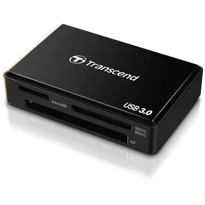 

Transcend USB 3.0 RDF8 Multi-Card Reader (Black