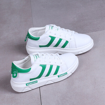 

White shoes female spring 2018 new shoes wild Korean chic shoes female students thick bottom ins casual shoes