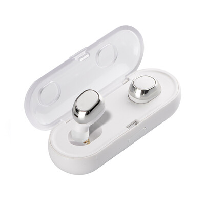 

GiGiboom Mini Twins True Беспроводные стереонаушники Bluetooth с зарядным блоком CSR 4.1 Гарнитура с гарнитурой Dual bluetooth Earbuds