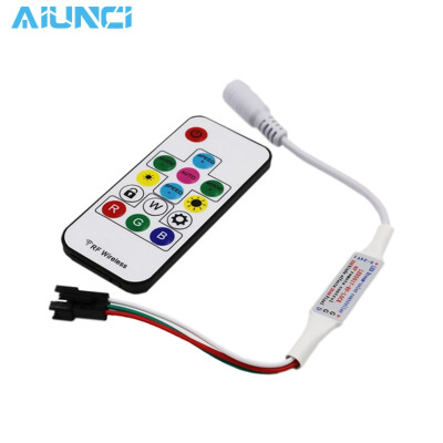 

14Key WS2811 WS2812B Led Neon Remote Controller RF Digital Color Strip Light DC5VDC12V