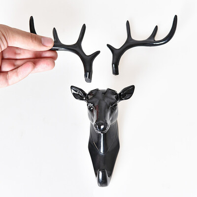 

Cntomlv Wall Decor Hooks Antlers American Style Household Decor Hooks Multi-purpose Wall Coat Keys Bags Clothes Hook