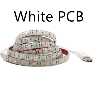 

5V USB LED Strip 5050 Waterproof RGB LED Flexible Light Tape 60LEDsm 17Key RF Controller For TV Background Lighting 12M Set