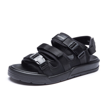 

Aokang Aokang Sandals Outdoor Casual Shoes Men&39s Sandals Tide 183730024 Black 43 yards