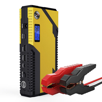 

600A Peak 18000mAh Портативный D33 Автомобиль Автомобиль для начинающих Автомобильный аккумулятор Аккумуляторный телефон Power Ban