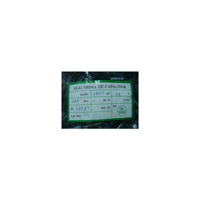 

Free shiping 200PCS 1000UF 25V 10X20 Electrolytic Capacitor