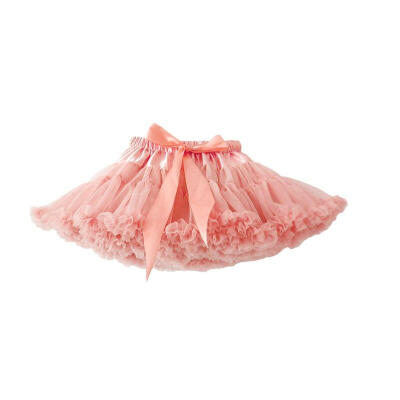 

Buenos Ninos Girls Solid Color Dance Tutu Pettiskirt 1-10T