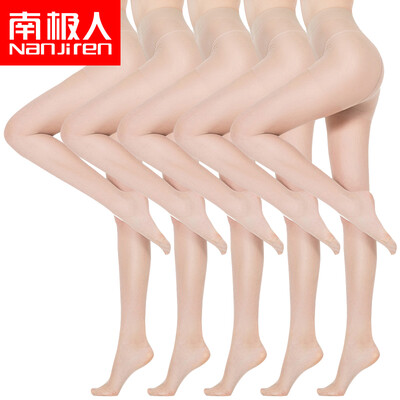 

Nanjiren Womens Stockings 15D Elastic Pantyhose 5 Pairs