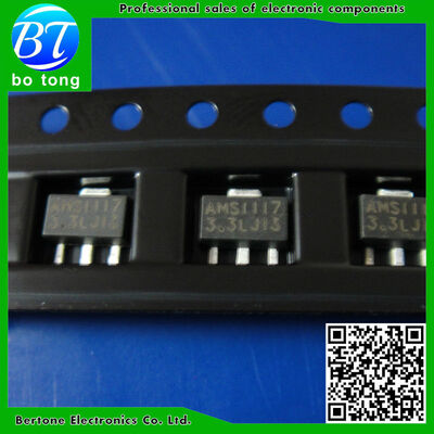 

Free Shipping 1000PCS AMS1117-3.3V AMS1117 LM1117 1117 3.3V Voltage Regulator SOT-89