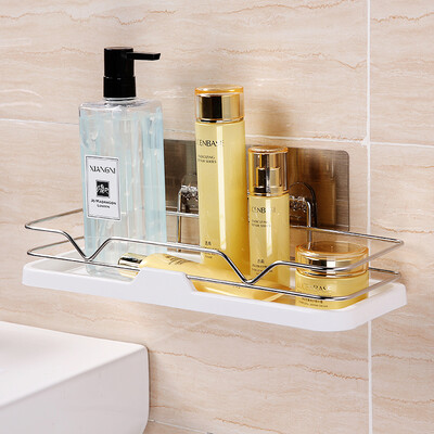 

Shuangqing ShuangQing bathroom rack suction cup rack stainless steel storage rack SQ-5159