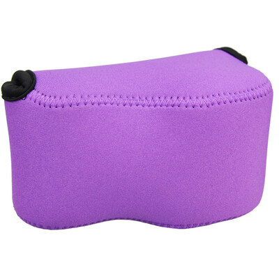 

JJC OC-S1PE Micro single camera liner package purple shock anti-knock Sony A6000 A5100 A5000 Canon Bo show SX400IS SX410IS camera case