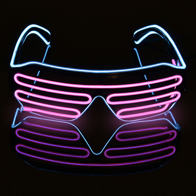 

Новый светодиодный Очки свет оттенки мигающий световой Rave ночь Рождество деятельности одежда для свадьбы, дня рождения украшения