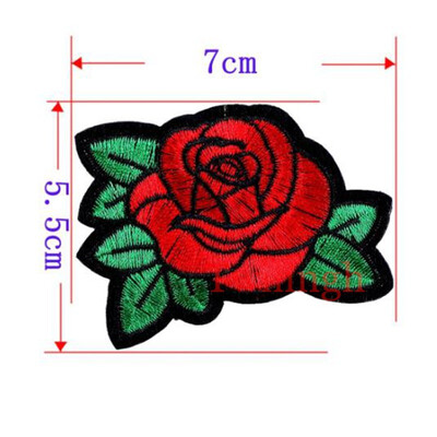 

1 Pcs New Flower Patches Embroidered Patch 3D Stickers Sewing Motif Applique Clothing Repair Fabric DIY Clothes Wedding Patches