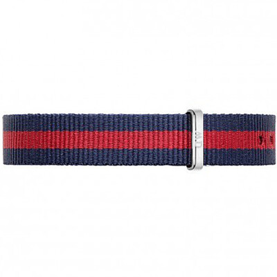 

Даниэль Веллингтон (DanielWellington) DW оригинальный ремень 13мм нейлоновая серебристая пряжка женской модели 1025DW (для серии 26 мм)