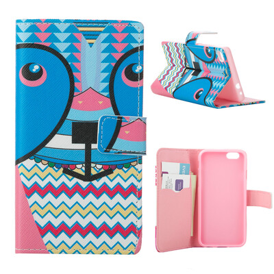 

MOONCASE ЧЕХОЛ ДЛЯ Huawei Ascend P8 Flip PU Leather Fold Wallet Card Slot Kickstand Back [Pattern series] /a05