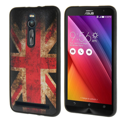 

MOONCASE чехол для Asus ZenFone 2 ZE551ML/ZE550ML (5.5) Pattern series Flexible Soft Gel TPU Silicone Skin Slim Durable Cover