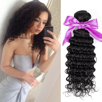 

Dream Like Deep Wave 4 Bundles 100 Unprocessed Indian Virgin Human Hair Deep Wave Bundles