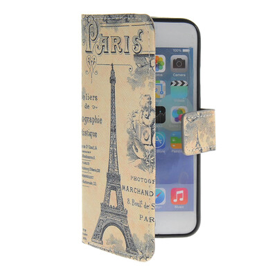 

MOONCASE Pattern Style Leather Side Flip Wallet Card Slot Pouch Stand Shell Back ЧЕХОЛ ДЛЯ Apple iPhone 6 ( 4.7 inch )
