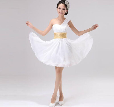 

Women Hot Womens Sexy Party Evening Wedding Bridesmaid Prom Ball Short Dress Formal