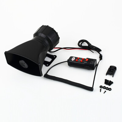 

Loud Horn 12V Car Siren Auto Van Truck PA System 60W Max 300dB 5 Sounds tone