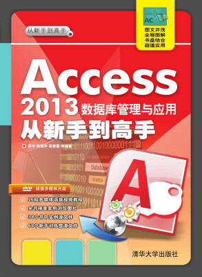 

Access 2013 数据库管理与应用从新手到高手附光盘