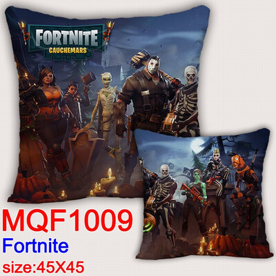 

Fortnite Battle Royale Game Pillowcase Zipper Pillow Home Car Sofa Cushion Cover Changing Reversible Patchwork Pillow
