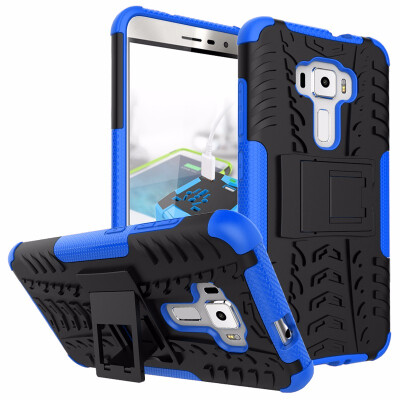 

Goowiiz Phone Case For ASUS Zenfone 3 52 ZE520KLZenfone 3 55 ZE552KL Armor Tire Texture Rugged Protection