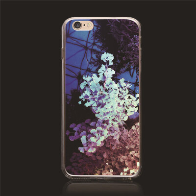 

Painted Flowers Matte Case for iPhone 5 5s 6 6Plus