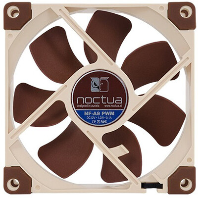 

Сова (NOCTUA) NF-A9 PWM 9 см вентилятор (интеллектуальный регулятор температуры / вентилятор процессора)