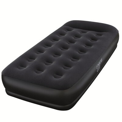 

Bestway Elegant Black Shampoo Fashion Single Bubble Inflatable Bed Air Cushion Bed Friction Mattress Afternoon Afternoon Bed built-in pillow with electric inflatable pump storage bag 67453