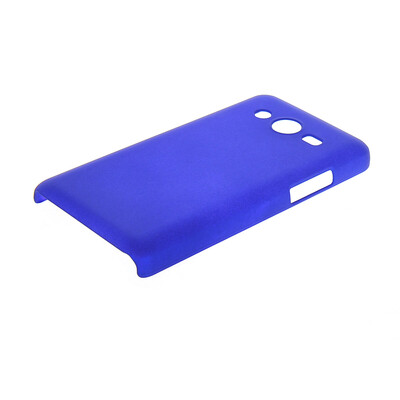 

MOONCASE Hard Rubberized Rubber Coating Devise Back Case Cover for Samsung Galaxy Core II 2 G355H Blue