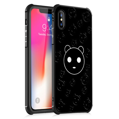 

Goowiiz Fashion Phone Case For Iphone 78X Luxury 3D Cute Cartoon Slim Full Soft Silicone Prevent falling