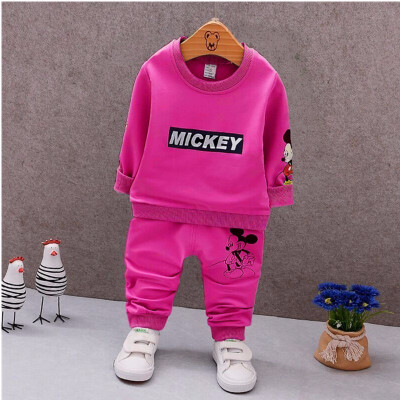 

Spring Autumn Baby Boys Clothes Full Sleeve T-shirt And Pants 2pcs Cotton Suits Children Clothing Sets Toddler Brand Tracksuits