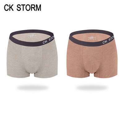 

CK STORM Mens Underwear Boxer Shorts Cotton Seamless Briefs2 PackBoxed Gifted