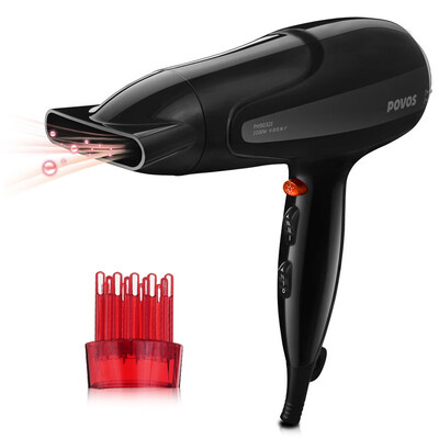 

POVOS Professional Anion Function Hair Dryer Hot&Cold Wind Household Styling Tools not hurt Hair dryer