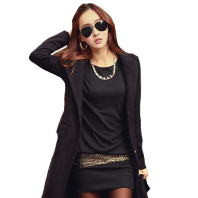 

CT&HF Women Fashion Dress Sexy Contracted Dress Temperament Silm Skirt Round Collar Skirt Cotton Long Sleeve Dress