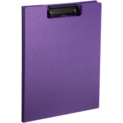 

Comix) A723 American stone system double folding writing board clip A4 beads purple