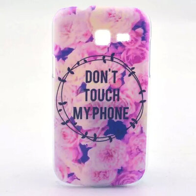 

MITI Samsung Galaxy Trend Lite S7392 S7390 Case New Colorful Painting Transparent Frame Hard PC Phone Cases Cover