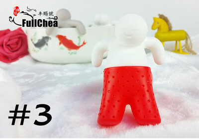 

Cute 1pc Mr Tea Infuser Tea Filter Tea Strainer Food Grade Silicone Material Tea Infusor 5 Colors