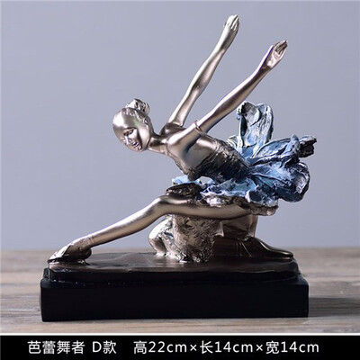 

Modern art ballet dance girl decoration Home soft ornament arts&crafts living room creative character decoration