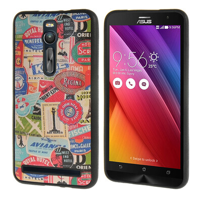 

MOONCASE Case for Asus ZenFone 2 ZE551ML/ZE550ML (5.5) Pattern series Flexible Soft Gel TPU Silicone Skin Slim Durable Cover