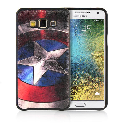 

MOONCASE Painted style Soft Flexible Silicone Gel TPU Skin Shell Back ЧЕХОЛ ДЛЯ Samsung Galaxy E7