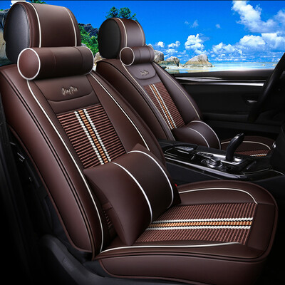 

Love green car seat cushion summer ice silk cushion cover four seasons pad sagitar magotan Tiguan Tiguan Baolai Skoda car seat cover Lang Yi Tiguan charm coffee upgrade