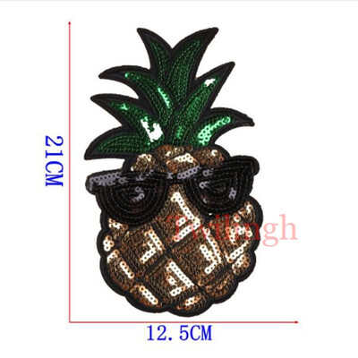 

1 pcslot Brand Embroidered Patches Pink Bird Flamingo Sequin Patches Iron On Fabric Badge Sew On Clothes Appliques DIY Stickers