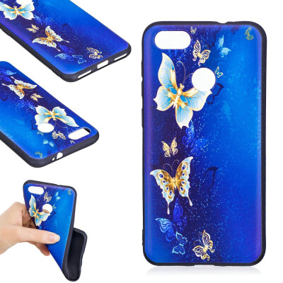 

BEFOSPEY Painting Relief Protective Soft TPU Case For Huawei P9 lite mini50" Y6 Pro2017