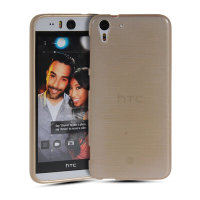 

MOONCASE Soft Flexible Silicone Gel TPU Skin Shell Back Case Cover for HTC Desire Eye Yellow