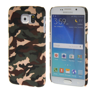 

MOONCASE Camouflage Style Rubber Shell Back Protective Case Cover for Samsung Galaxy S6 Camouflage