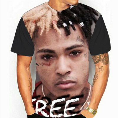 

Hiphop Xxxtentacion 3D Printed T Shirt I want free